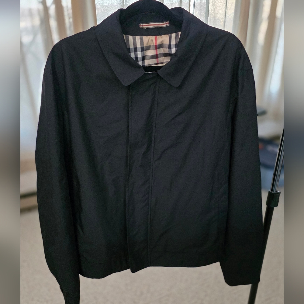 Burberry Men's Black Lightweight Jacket